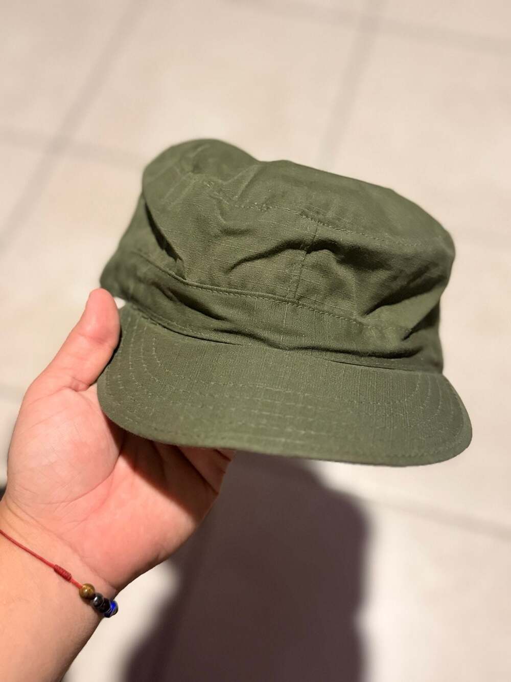 US Military Issue BDU Combat Cap Olive Drab Size 7 Small